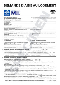 Cerfa 10840 05 Demande D Aide Au Logement Apl